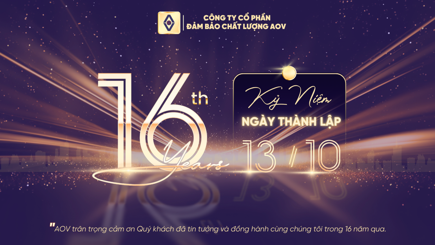 aov ky niem 16 nam thanh lap